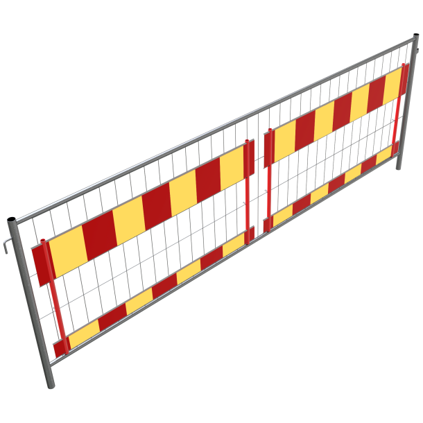 Construction barrier grids | according to TL | film RA2/B, red / yellow